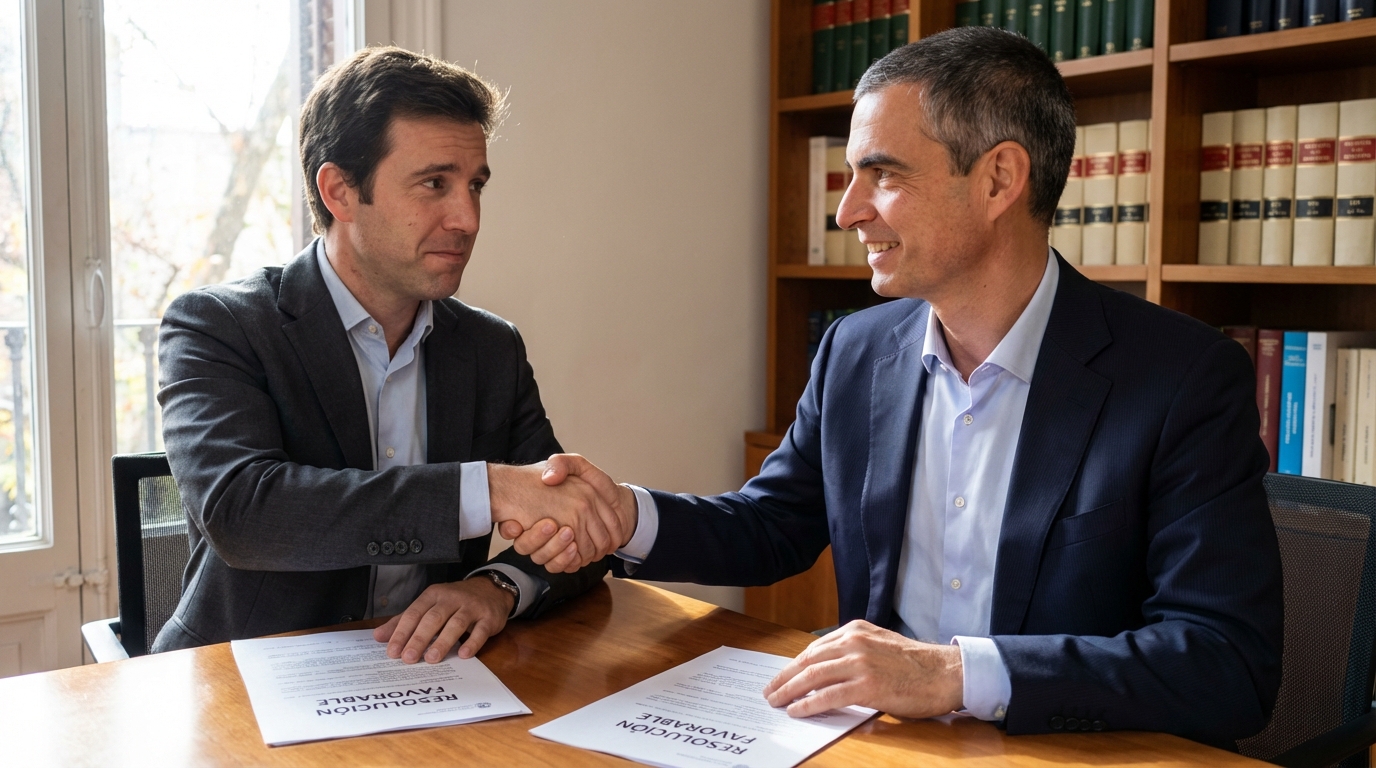 Enric Hernández explicando un caso de éxito de protección empresarial