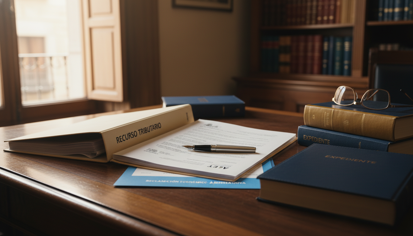 Documentos de recurso tributario y reclamación económico-administrativa